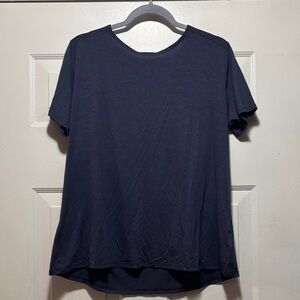 Columbia Navy Short Sleeve Women's Tee
